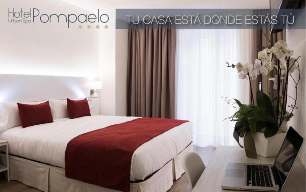 Image of Hotel Pompaelo Plaza Del Ayuntamiento & Spa ★★★★, pilgrim accommodation in Pamplona