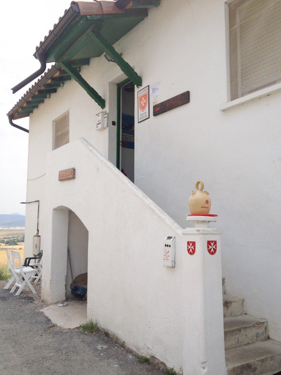 Camino de Santiago Accommodation: Albergue de peregrinos de la Orden de Malta