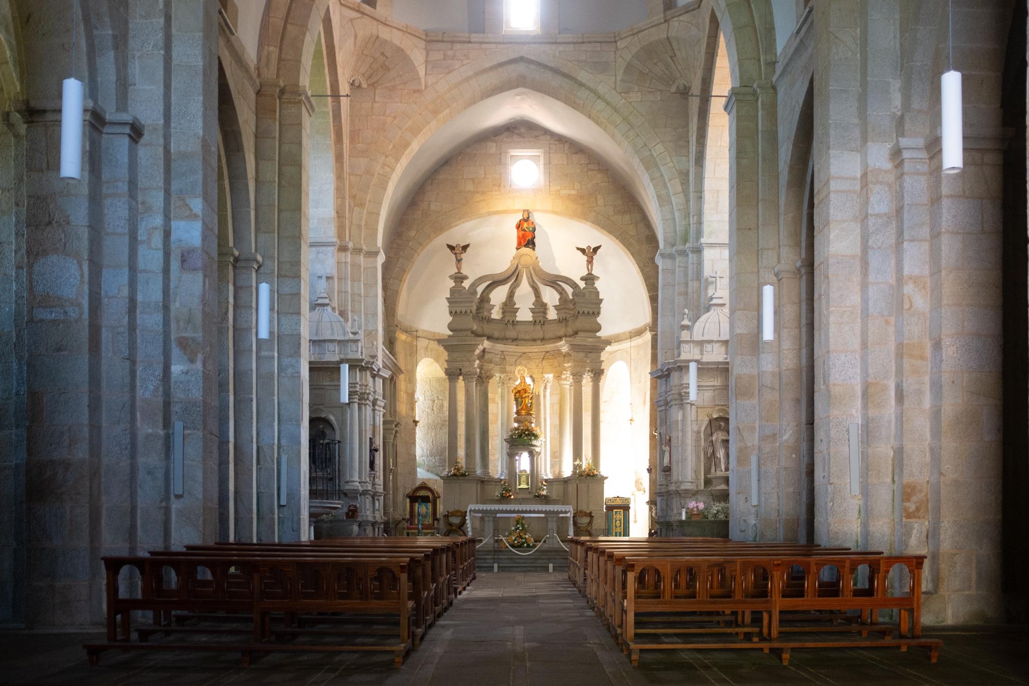 Scenic view of Armenteira on the Camino Portugués