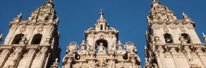 Photo of Santiago de Compostela at the end of the Camino Portugues on the Camino de Santiago