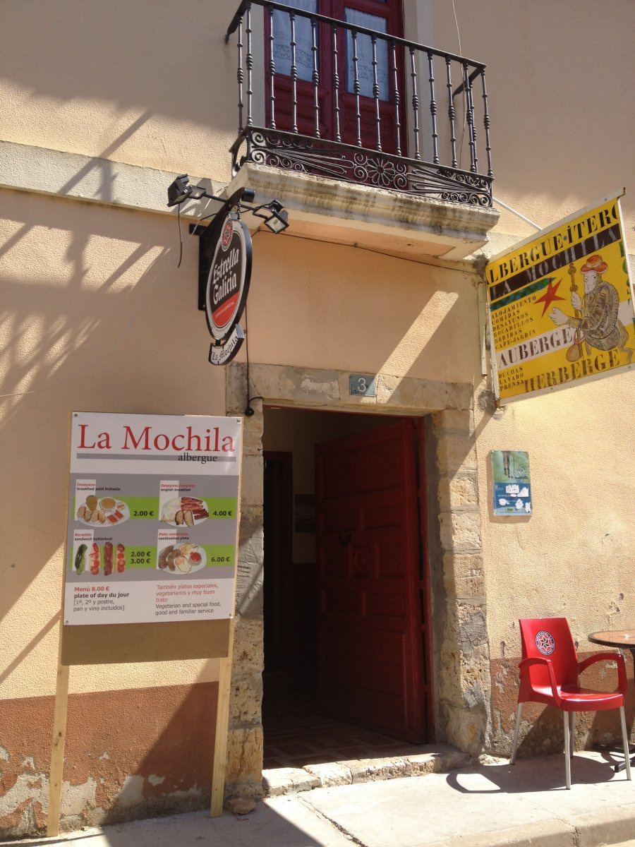 Camino de Santiago Accommodation: Albergue de Itero La Mochilla