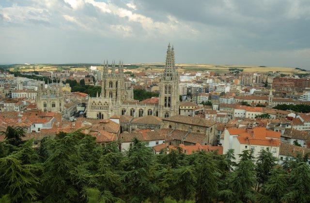 Photo of Burgos at the end of the Camino Vasco on the Camino de Santiago