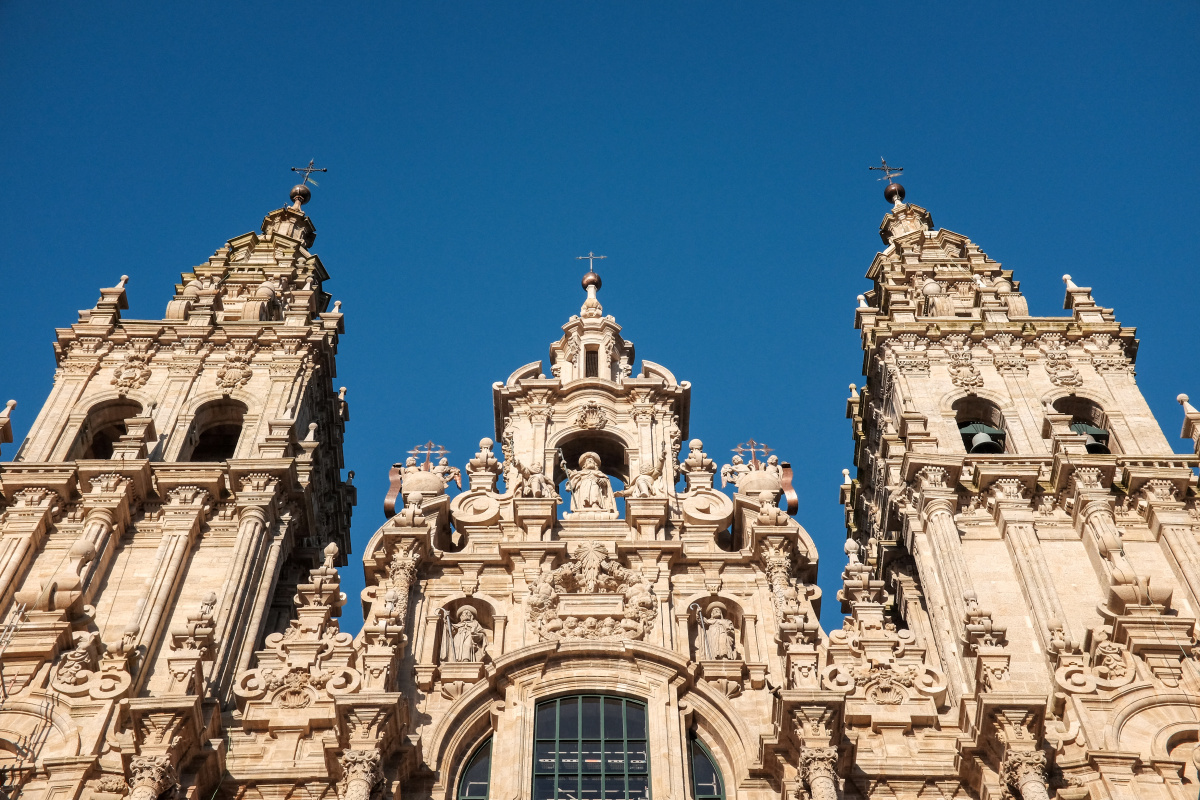Photo of Santiago de Compostela on the Camino de Santiago
