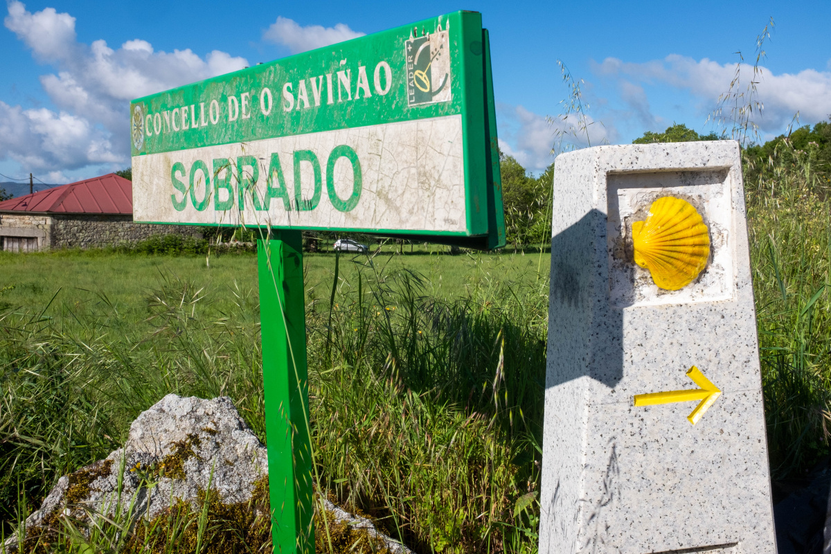 Photo of Sobrado on the Camino de Santiago